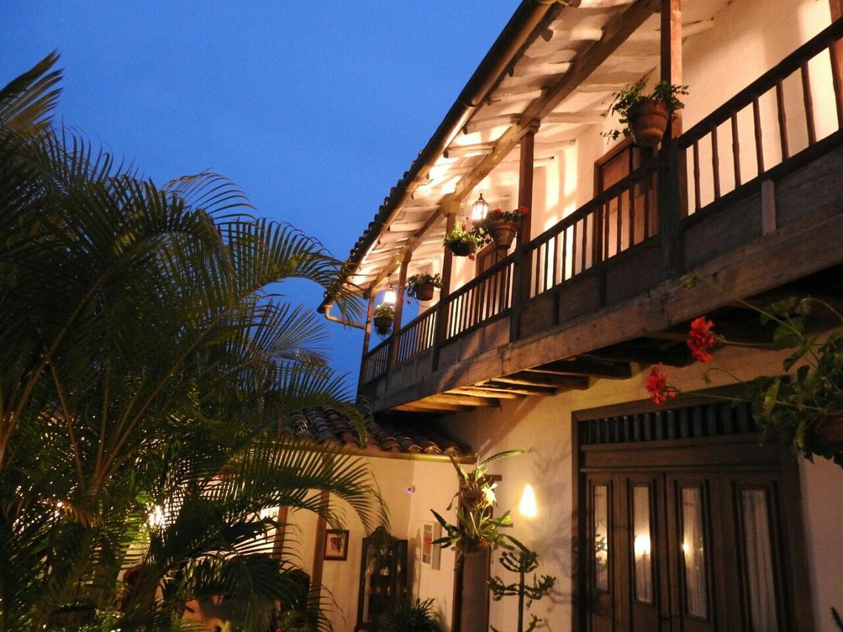 Hotel Casa Palosanto Zapatoca Exterior foto